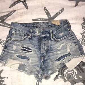 American Eagle jean shorts